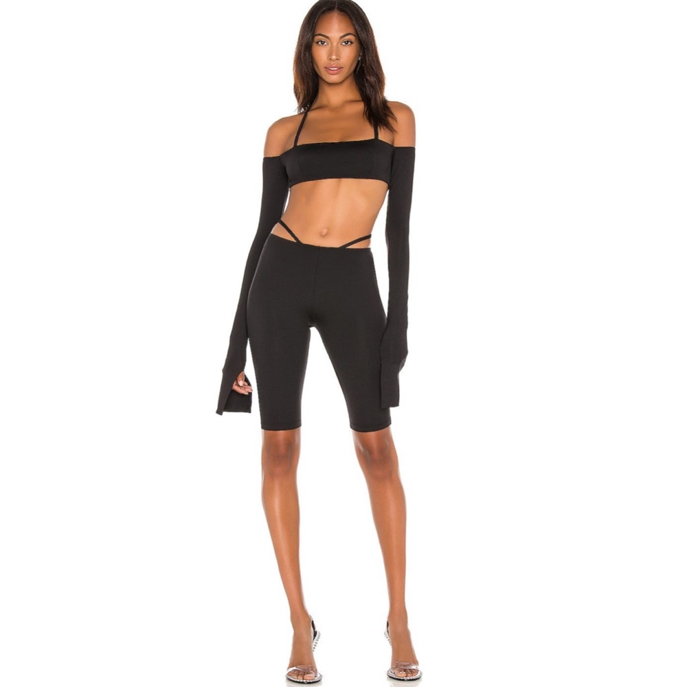 LaQuan Smith x Revolve Biker Shorts